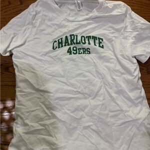 Charlotte 49ers Womens White T-Shirt